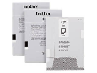 brother ブラザー ペーパーカセット切取用紙(3分割) Cー261