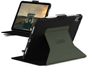 Urban Armor Gear UAG GEAR iPad 10.9インチ用 SCOUT FOLIO 耐衝撃ケース ブラック/オリーブ UAG-IPD10SF-BK/OL