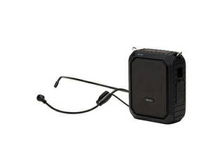 ミヨシ ミヨシ 携帯型拡声器 20W 黒いこと APK-02/BK