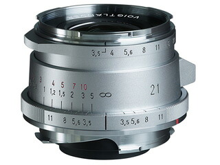 ※メーカー在庫僅少の為、納期にお時間がかかる場合があります。 COSINA コシナ COLOR-SKOPAR Vintage Line 21mm F3.5 Aspherical Type II VM シルバー 超広角レンズ ライカMマウント互換 Voigtlander フォクトレンダー COLORSKOPAR カラースコパー