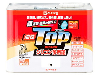 Kanpe Hapio/カンペハピオ 油性トップガード 白 7L|ムラウチ