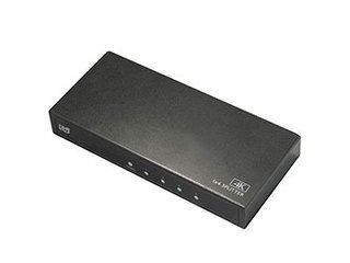 ラトックシステム ラトックシステム 4K60サイクル相応う 1インプット4最終生産物 HDMI分かち合う器 RS-HDSP4P-4KZ