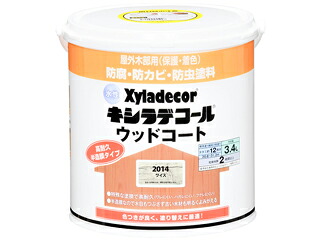 大阪ガスケミカル Xyladecor/キシラデコール 水性キシラデコール ウッドコート ワイス 3.4L