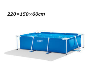 はたご屋テックス INTEX レクタングラーフレーム スウィミングプール 220x150x60糎 28270