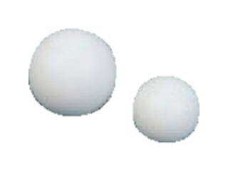 Flon フロンケミカル フッ素樹脂(PTFE)球 鉄芯入 6.35Φ×3.17Φ NR0309-001