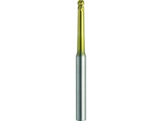 UNION TOOL/ユニオンツール 4枚刃テーパネックラジアスエンドミル HTNRS4020-054258 外径2×コーナー半径R0.5×首部テーパ角2.9°×刃長2×首下長42