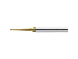 UNION TOOL/ユニオンツール 超硬3枚刃テーパネックボールエンドミル HFTNB3030-360-08 R1.5×首下長36×首部テーパ角0.4×刃長2.4×全長80