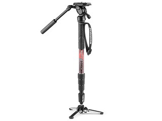 Manfrotto マンフロット MVMELMIIA4LIVE　Element MII ビデオ一脚 フルード雲台付｜ムラウチ