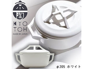 京陶 KYOTOH KYOTOH DONABE 205 ドナベ 1.7L KTK-002 ホワイト