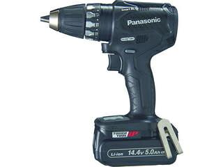 Panasonic パナソニック デュアル 14.4V5.0Ah 申し受ける式せん孔機１番ウッド 黒 EZ74A3LJ2F-B