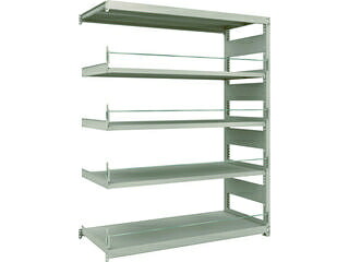 TRUSCO トラスコ中山 【代引不可】M2型軽中量棚 災害備蓄用 1460×600×H1800 5段 連結 M2-DS6565B