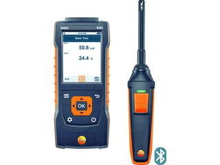 【組立・輸送等の都合で納期に3週間以上かかります】 testo テストー 【代引不可】温湿度計 testo 440 0563 4404｜ムラウチ 59,281円