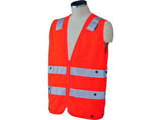 DA&G 東洋物産 スーパークールサマーベスト オレンジ フリーサイズ TBV HI-VIS-011 OA