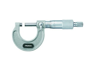 TRUSCO トラスコ中山 標準外側マイクロメータ 測定範囲0～25mm TMC-0025