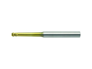 UNION TOOL/ユニオンツール 4枚刃テーパネックラジアスエンドミル 外径1.5×コーナー半径R0.3×刃長1.5×首下長6 HTNRS4015-030608