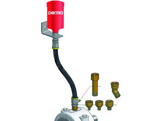perma パーマテック パーマNOVA 温度センサー付き自動給油器 SF01標準グリス125CC付 PN-SF01-125 ARTNO101481