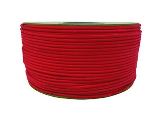 yutaka ユタカメイク タイトゴムロープドラム巻 4.5mm×200m レッド PRT-10