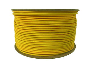 yutaka ユタカメイク タイトゴムロープドラム巻 6mm×200m イエロー PRT-26