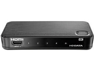 I・O DATA アイ・オー・データ 4K60Hz対応HDMI切替器 DA-4HS/4K