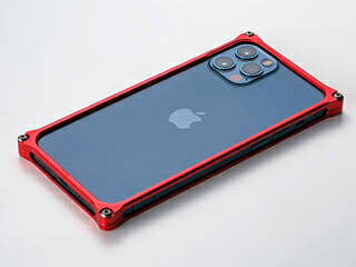 ギルド絵図面 ソリッドバンパー for iPhone 12 Pro Max 赤いこと GI-430R スマートフォン・携帯電話アクセサリー-スマートフォン・タブレット