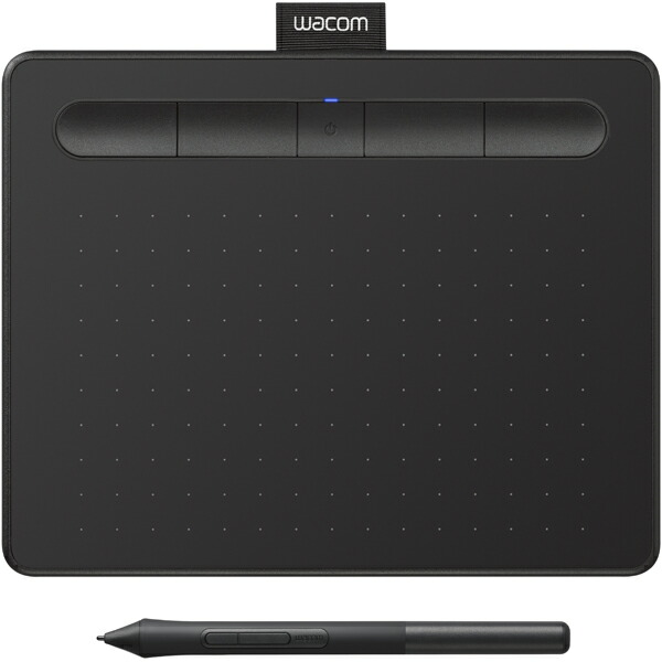 【同梱不可】 WACOM ワコム ペンタブレット Wacom Intuos Small インテュオス スモールサイズ ワイヤレス ブラック CTL-4100WL/K0 【日時指定不可】 【銀振・代引不可】