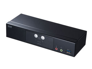 サンワサプライ DisplayPort対応パソコン自動切替器(2:1) SW-KVM2HDPU 44,330円