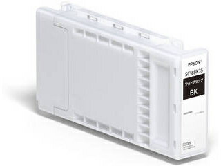 EPSON エプソン SureColor用 インキ薬莢/350ml（映し絵黒いこと） SC18BK35
