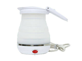 ミヨシ ミヨシ 折りたたみトラベルケトル 800ml ホワイト MBE-TK03/WH