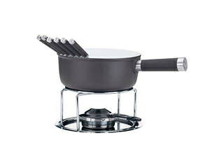 partygoods チーズフォンデュセット６人用 ランシー 薄墨色 １６５６４