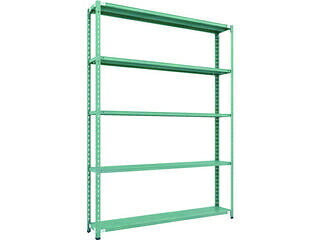 【精神的な統合・持ちはこび等の貸してあげるで納期に4週以上かかります】 TRUSCO/トラスコ中山 【代引不可】CB型セミボルトレス軽さ棚 1800X300XH2400 5段 緑であること CB-8635-GN