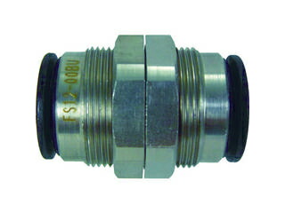 CHIYODA 千代田精機 ファイブSUSバルクヘッドユニオン 12mm FS12-00BU