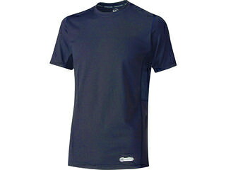 MIDORI ANZEN ミドリ安全 ベルデクセル 男女共用 半袖クールコアTシャツ VEC19上 ブラック Mサイズ VEC19-UE-M