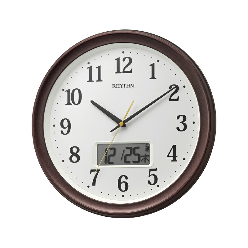 楽天市場】RHYTHM(リズム) 8MY512SR06 フィットウェーブアヤ 電波