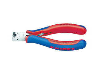 KNIPEX クニペックス 6411-115 エレクトロニクスエンドカッティングニッパー 6411-115