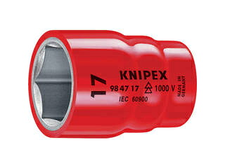 KNIPEX クニペックス 絶縁1000Vソケット 1/2 1 9847-1