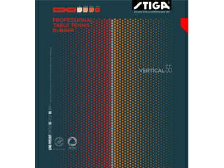 STIGA/スティガ 粒高ラバー VARTICAL 55 （バーティカル 55） RED 薄