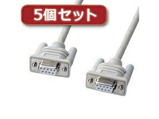 サンワサプライ 【5個仕掛ける】 サンワサプライ エコRS-232C有線テレビ(1.5m) KR-ECLK15X5