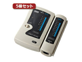 サンワサプライ 【5個セット】 サンワサプライ LANケーブルテスター LAN-TST3ZX5 11,059円