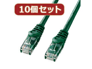 サンワサプライ 【10個書き割り】サンワサプライ 種目6UTPLAN有線テレビ 天使の都市-Y6-05GX10