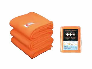 非常用締め付ける難燃毛布ふりーも（１０枚入） ＥＢ－３０５ＢＯＸ