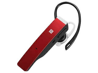BUFFALO バッファロー Bluetooth4.1対応 2マイクヘッドセット NFC対応 レッド BSHSBE500RD