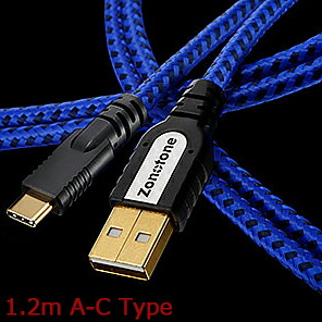 Zonotone ゾノトーン Grandio USB-2.0 (A-C) 1.2m A-C type ご機嫌立場USB有線テレビ ケーブル-USBケーブル-PCアクセサリー