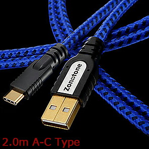 Zonotone ゾノトーン Grandio USB-2.0 (A-C) 2.0m A-C type ハイグレードUSBケーブル