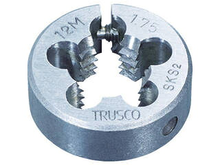 TRUSCO/トラスコ中山 丸ダイス SKS 並目 50径 10X1.5 T50D-10X1.5｜ムラウチ
