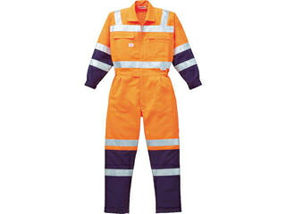 YAMADATATSU 山田辰 AUTO-BI/オートバイ 高視認ツナギ服 4Lサイズ オレンジ 7620-OR-4L 15,077円