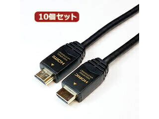 HORIC 【10個セット】 HORIC HDMIケーブル 1.5m ブラック HDM15-039BKX10 7,844円