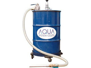 【精神的な統合・持ってくる等の取りはからうで納期に1週以上かかります】 AQUA アクアシステム 【代引不可】吐き出す吸い入れる兼用 エア湖式ドラム缶用濾す洗浄剤(SUS水漉し) APDQO-FS