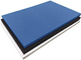 INOAC/イノアックコーポレーション 【代引不可】ポリエチレン腰かけEVA質問用紙 青 15×1000mm×1000粍 A-122F-15