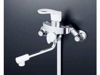 KVK ケーブイケー 冷ややかさ地用 シングルシャワー KF5000W 木材・建築資材・設備-花・ガーデン・DIY-キッチン用設備