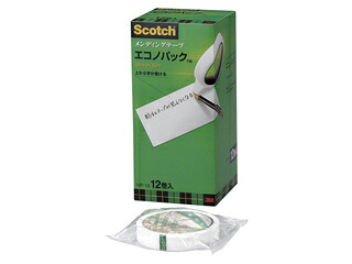 3M スリーエムジャパン Scotch スコッチウイスキー メンディングテープエコノパック 18mm×30m 12巻 MP-18 （大巻）巻芯径76粍 21_12mp10 3m_scta